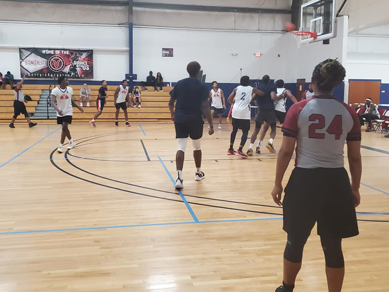City of Stonecrest's (Georgia) basketball game at Browns Mill recreation center