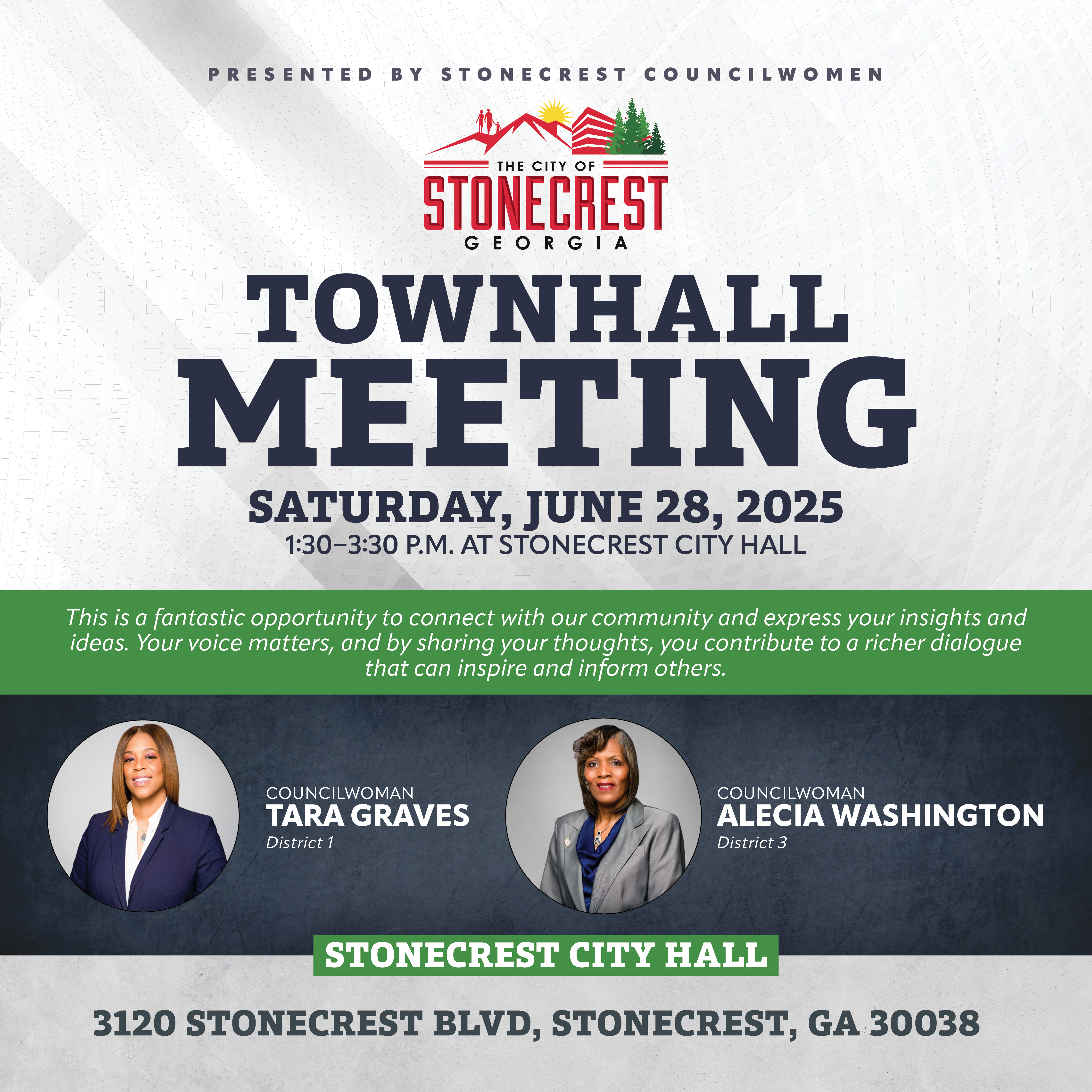 D1 and D3 Townhall - June 28