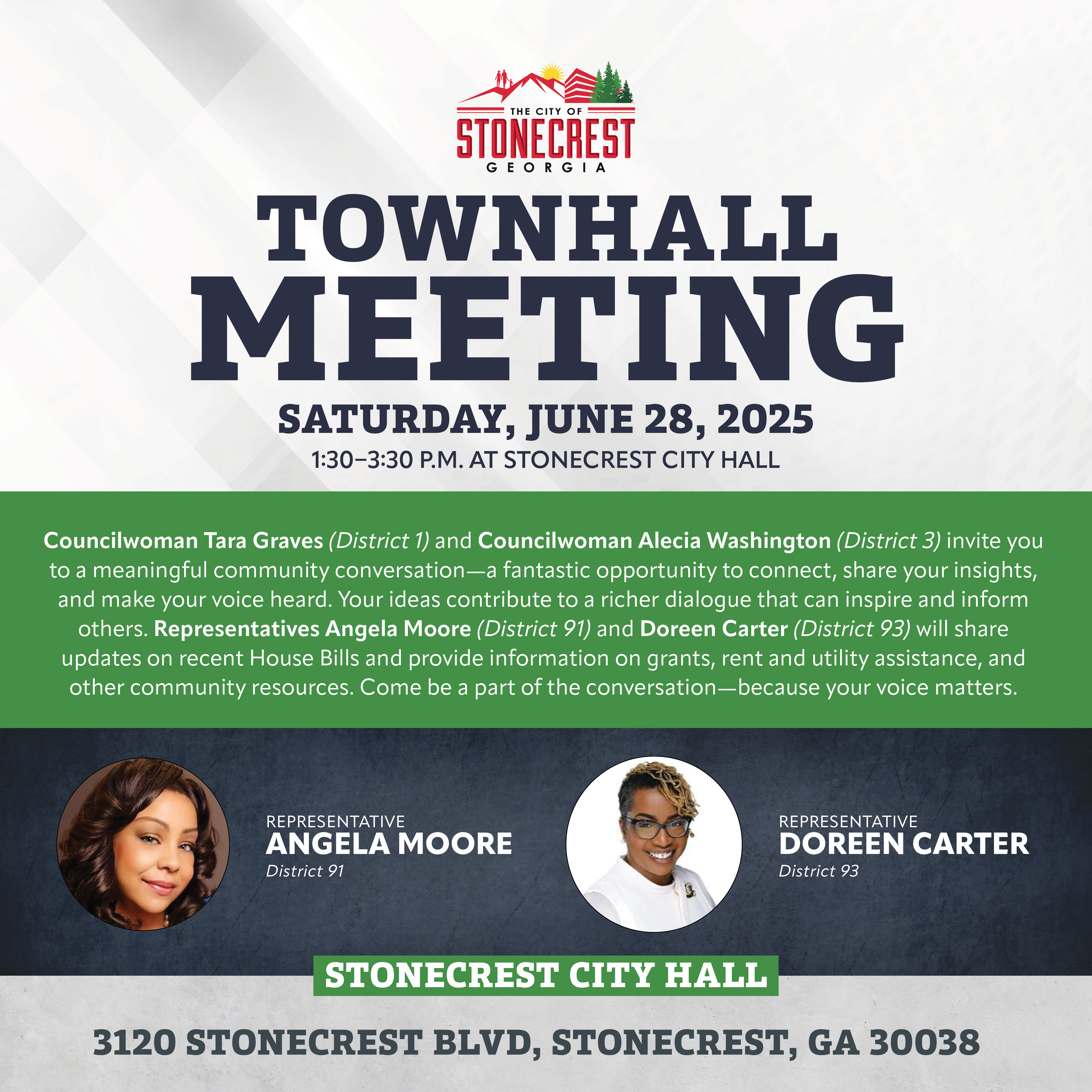 June 28 Town Hall