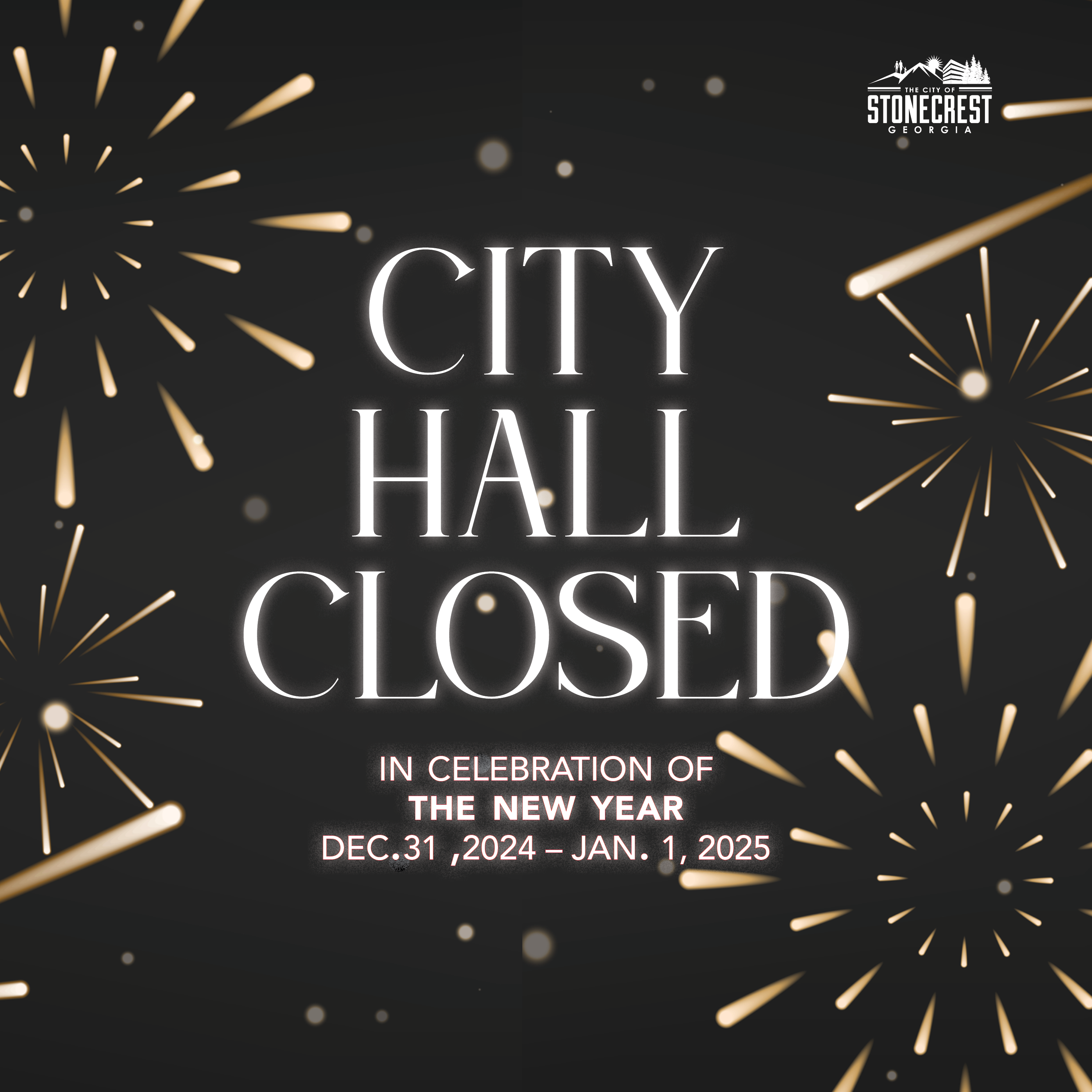New Years Day Closure